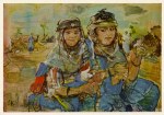 Kokoschka Oskar; Arabische Frauen , 1928