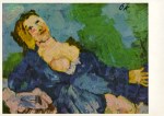 Kokoschka Oskar; Frau in Blau