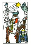 Kokoschka Oskar; Die Heiligen Drei Könige (1906-1908)