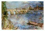 Kokoschka Oskar; Die Karlsbrücke in Prag , 1936