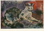 Kokoschka Oskar; Katze , 1910
