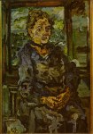 Kokoschka Oskar; Bildnis der Mutter des Künstlers , 1917/18