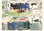 Koller Oskar; Boot mit Blumen