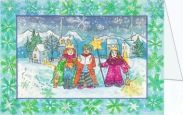 Kraus Kala Karin; Sternsinger im Schneegestöber