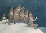 Kreidolf Ernst; Weihnachten, Ausschnitt