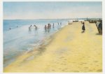 Krøyer Peter Severin; Sommertag am Südstrand von Skagen , 1884