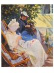 Krøyer Peter Severin; Zwei Frauen im Garten , 1891