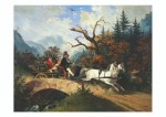 Krüger Franz; Ausfahrt zur Jagd