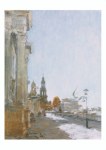 Kuehl Gotthardt; Brühlsche Terrasse in Dresden , 1914