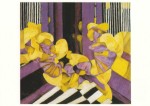 Kupka Frantisek; Violett und Gelb, unbestimmte Erinnerung , 1921