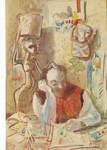 Laible Otto; Selbstbildnis 1947