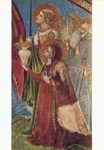 Lorenzetti Ambrogio; Eine Heilige (Detail)