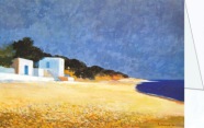 Lanoë Alphonse; Der Strand (Chios) , 1984