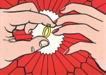 Lichtenstein Roy; Der Ring (Verlobung) , 1962