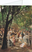 Liebermann Max; Münchner Biergarten , 1883/84