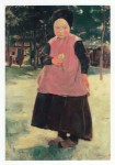 Liebermann Max; Eva (Bauernmädchen) , 1883