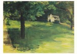 Liebermann Max; Gartenbank unter dem Kastanienbaum im Wannseegarten , 1915