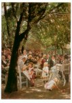 Liebermann Max; Münchner Biergarten , 1883/84