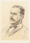 Liebermann Max; Portrait Thomas Mann , ca. 1925