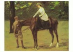 Liebermann Max; Des Künstlers Tochter zu Pferde , 1913