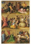 Lochner Stephan; Die Apostelmartyrien (linker Flügel) , c. 1435