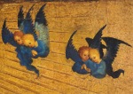 Lochner Stephan; Die Darbringung Christi im Tempel (Ausschnitt) , 1447