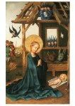 Lochner Stephan; Anbetung des Kindes , 1445