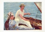 Manet Édouard; Bootsfahrt