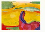 Marc Franz; Pferd in Landschaft