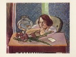 Matisse Henri; Frau, die in ein Aquarium schaut