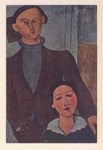 Modigliani Amedeo; Doppelportrait