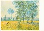 Monet Claude; Felder im Frühling