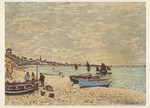 Monet Claude; Der Strand von St. Adresse