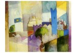 Macke August; Kairouan III (Tunis) , 1914