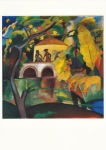 Macke August; Rokoko , 1912