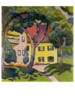 Macke August; Staudacher Haus in Tegernsee , 1910