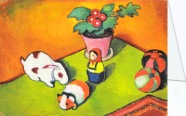 Macke August; Walterchens Spielsachen , 1912