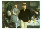 Manet Édouard; Frühstück im Atelier , 1868