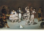 Manet Édouard; Spanisches Ballett , 1862