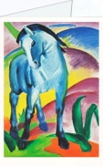 Marc Franz; Blaues Pferd I , 1911
