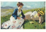 Marc Franz; Zwei Frauen am Berg , 1906