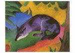 Marc Franz; Fuchs (Blauschwarzer Fuchs) , 1911