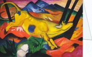 Marc Franz; Gelbe Kuh , 1911