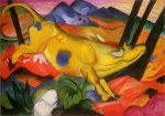 Marc Franz; Gelbe Kuh , 1911