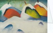 Marc Franz; Hocken im Schnee , 1911