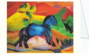 Marc Franz; Das blaue Pferdchen , 1912