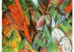 Marc Franz; Im Regen , 1912