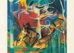 Marc Franz; Rehe im Wald , 1913