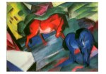 Marc Franz; Rotes und Blaues Pferd , 1912