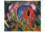 Marc Franz; Stute mit Fohlen , 1912